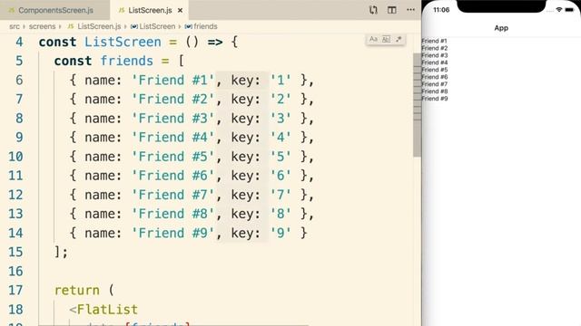 React Native + Hooks Course Chapter#3 "List Building - With Style!" Part#15 "Solving the Key Issue" смотреть онлайн