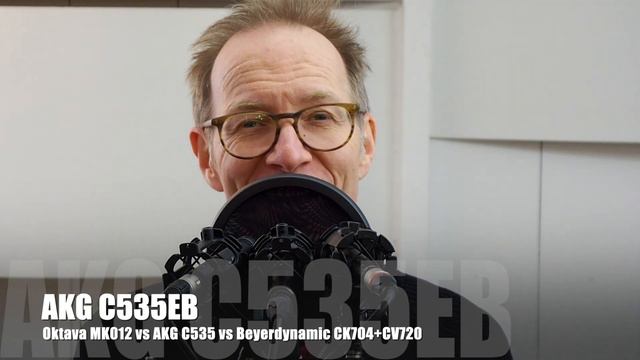 Oktava MK012 vs AKG C535 vs Beyerdynamic CK704+CV720 смотреть онлайн