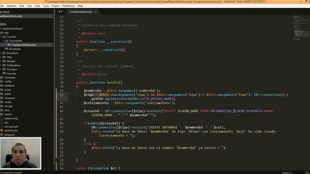 Tutorial: Como Crear una Base de Datos MySQL Mediante Comando en Laravel 5.8 смотреть онлайн