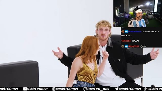 CASTRO REACTS TO LOGAN PAUL 20vs1! (SIDEMEN SUNDAY) смотреть онлайн