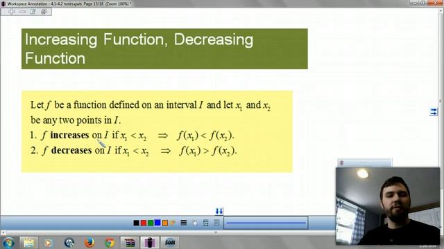 Calc 4.2 Mean Value Theorem смотреть онлайн