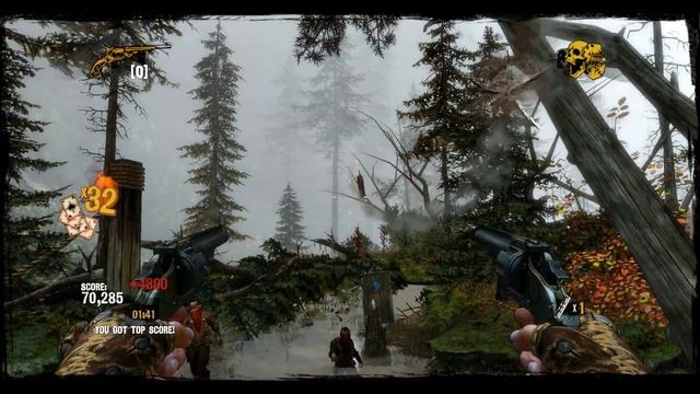 Call of Juarez: Gunslinger - Arcade Mode - Level 9 - Missouri Swamps - 628,635 смотреть онлайн