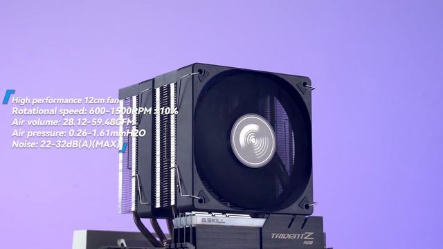 JONSBO CR-3000 Air-cooled CPU Cooler-Dual Tower Dual Fan 7 Heatpipe ARGB Sync with Silicone Grease смотреть онлайн
