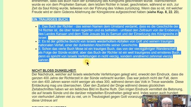 Die Bibel - Richter Überblick zu den einzelnen Bibelbüchern смотреть онлайн