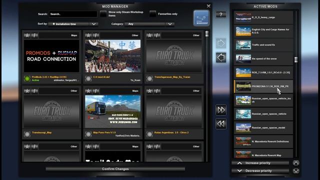 ETS2 1.36 - Promods 2.45 Global Edition Map Combo Update 1, including ROS and Australia! смотреть онлайн
