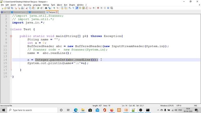 Java tutorial 4 |Getting input from user , Array|Free Webinar 4| смотреть онлайн