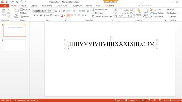How to Insert Roman Numbers In PowerPoint смотреть онлайн