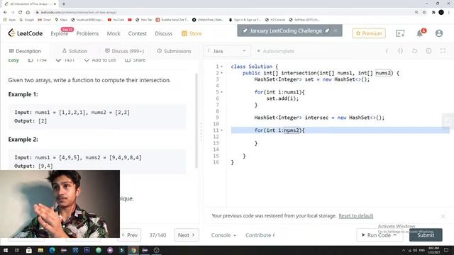 แก้ปัญหาLeetcode,Intersection of Two Arrays ด้วยภาษา JAVA смотреть онлайн
