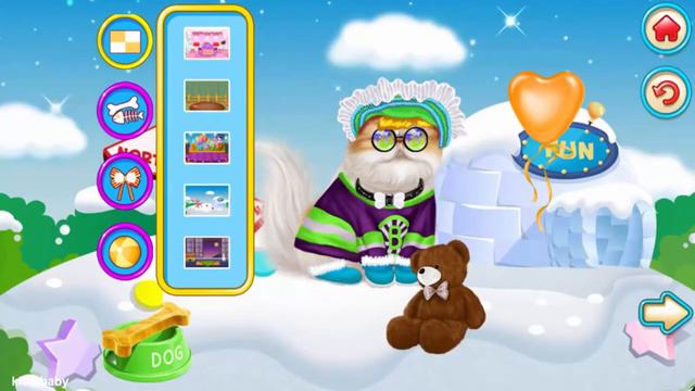 Мало любимого салона домашнего животного ухода за щенками наряжает кошку для детей смотреть онлайн