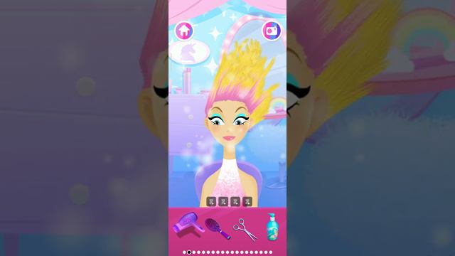 Hair Salon Unicorn Game Play