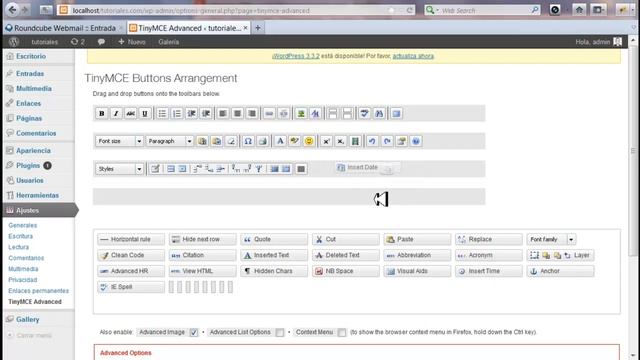 TinyMCE Advanced - extiende tu editor de texto en wordpress смотреть онлайн