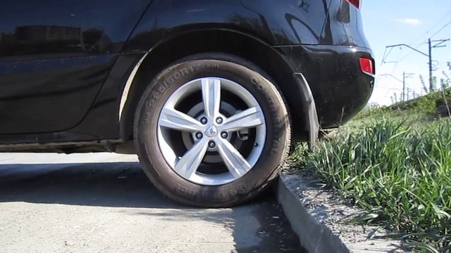 Преодоление препятствий при движении назад R Renault Koleos смотреть онлайн