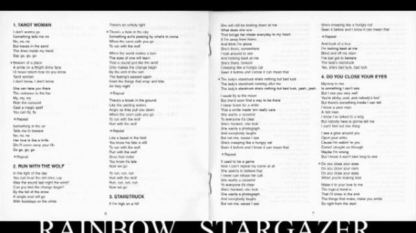 RAINBOW   STARGAZER  AUDIO HQ