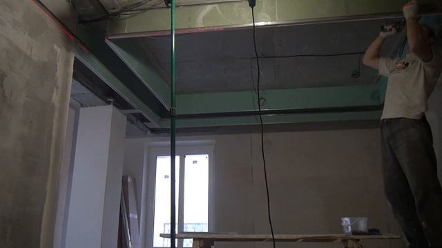 Монтаж гипсокартоновых потолков. Из истории. Архивное видео смотреть онлайн