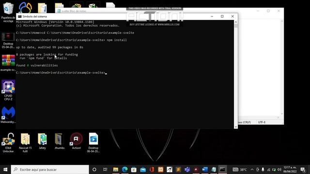 Instalación (node.js) y ejecución de Svelte Framework смотреть онлайн