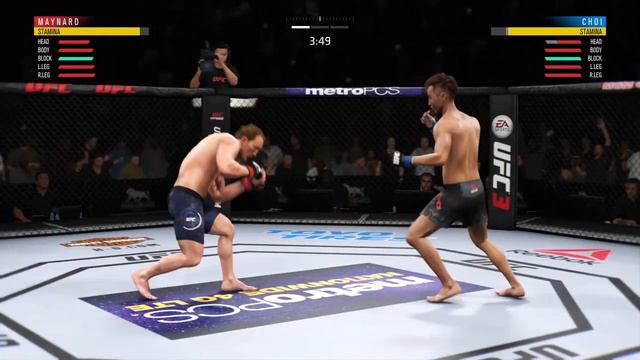 UFC 3 | DOOHO CHOI VS GREY MAYNARD смотреть онлайн
