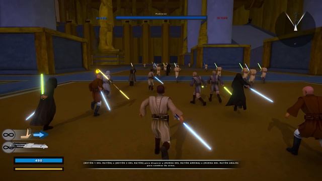Star Wars Battlefront II (Classic - 2005) - Templo Jedi: Orden 66 - Clone Wars Extended - Mod смотреть онлайн