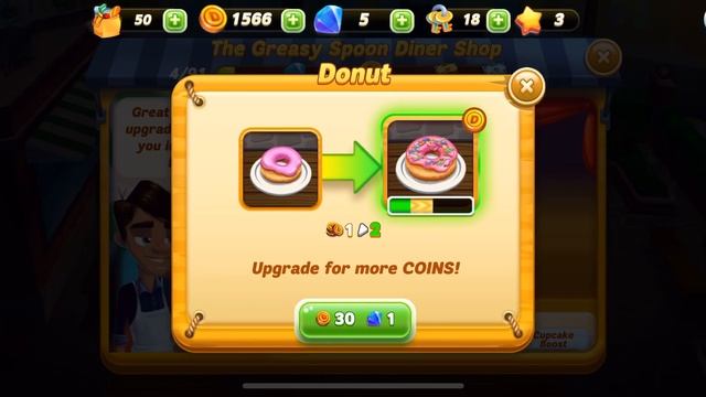 Diner DASH Adventures: Chapter 1 - Return to Dinertown - IOS Gameplay Walkthrough (HD) смотреть онлайн