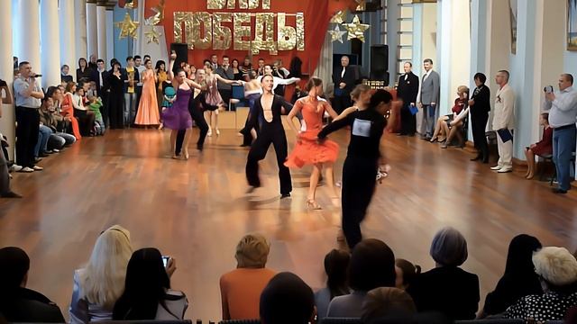 Бал Победы (Калининград - 10.05.2010) джайв, молодёжь смотреть онлайн