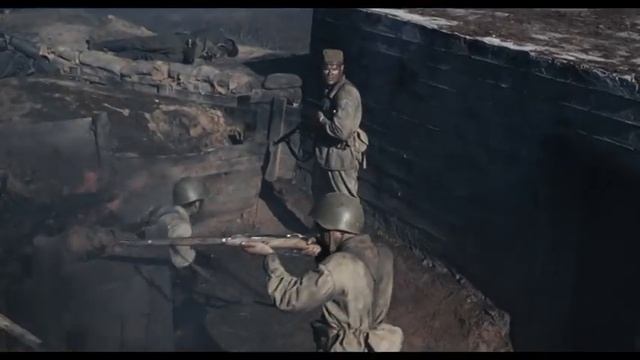 Soviet attack on German trenches смотреть онлайн