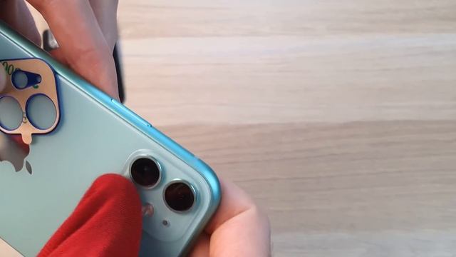 ЖЕЛЕЗНАЯ НАКЛАДКА НА КАМЕРУ IPHONE 11 - Я ВЫБРАЛ СИНЮЮ! смотреть онлайн