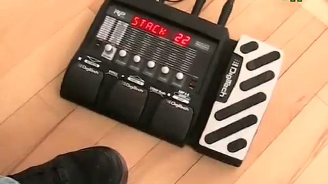 Digitech RP355 Multi Effects Pedal Instructional смотреть онлайн