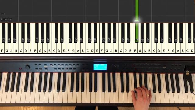 Nocturne C-sharp minor, Frederic Chopin - how to play, piano tutorial, from "The pianist" movie. смотреть онлайн