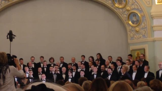 2017 10 27 - choirmephi @ sobornaya palata - 10 - Con te partiro смотреть онлайн