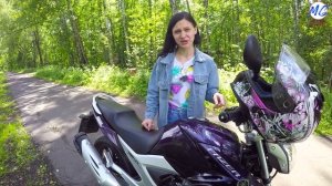 YAMAHA FAZER 250 Баклажан - Обзор и тест драйв