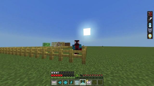 Мод на человека паука : паутина вселенных. Minecraft bedrock edition. 1.20 смотреть онлайн