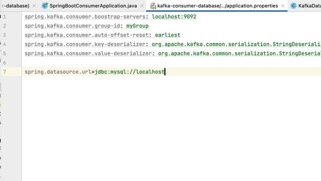 Spring Boot + Apache Kafka Tutorial - #21 - Configure MySQL Database смотреть онлайн
