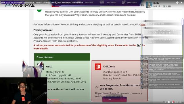 Warframe How To Link Or Merge Your Account For Cross Save Today! смотреть онлайн