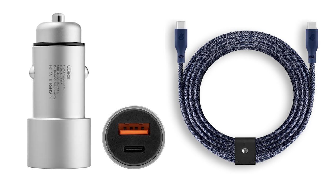 Короткий обзор автомобильного зарядного устройства uBear Trend и кабеля uBear Ride смотреть онлайн