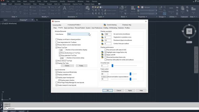 ปรับแต่งหน้าต่างอย่างง่ายให้พร้อมเขียนแบบ AutoCAD 2021 смотреть онлайн