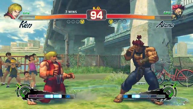 Ultra Street Fighter 4 - Ken Vs Akuma [Hardest] смотреть онлайн