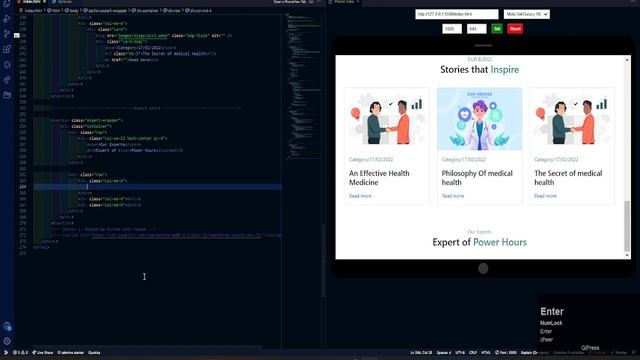 How To Make A Website Using HTML CSS Bootstrap | Complete Website Design Tutorial смотреть онлайн