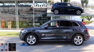SLIP TEST - Infiniti QX50 AWD vs Audi Q5 Quattro - @4x4.tests.on.rollers