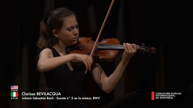 Clarissa Bevilacqua | CMIM Violon/Violin 2019 | Première épreuve/First Round