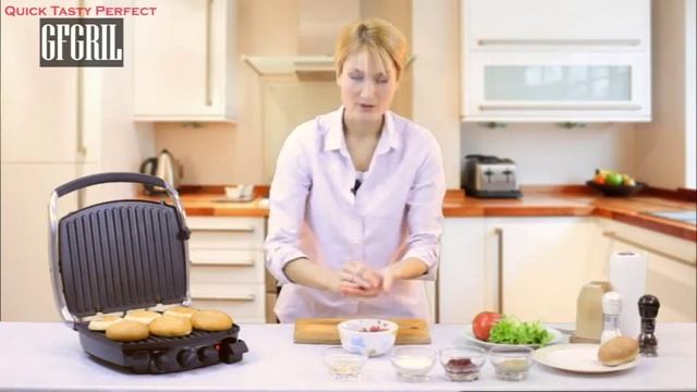 GFGril книга рецептов - приготовление полезного бургера смотреть онлайн