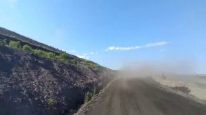 Работа на угольном карьере. первый день.