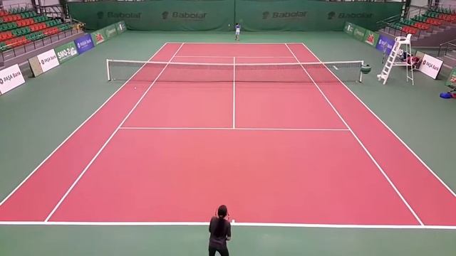 Тренировка по теннису от 05.03.2017г., Часть 2 игра "Король корта" смотреть онлайн