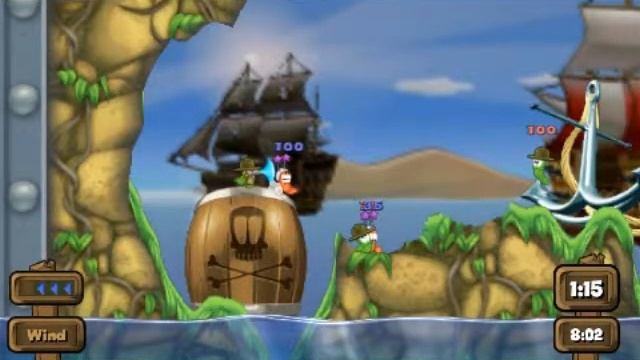 Bjørn Lynne - Worms Open Warfare In-Game Arctic смотреть онлайн