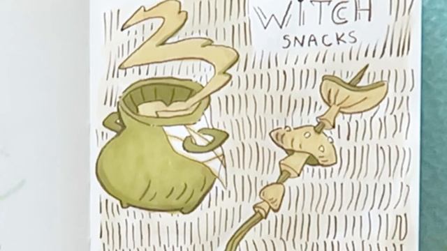 FANTASY ART SKETCHBOOK TOUR - Witches, Monsters & Potions! смотреть онлайн