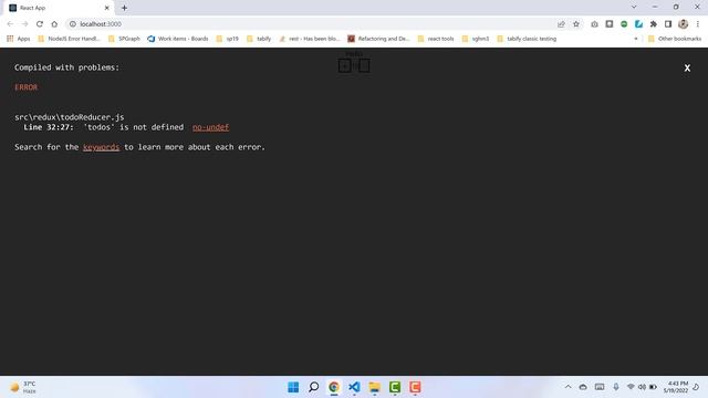 Simple Todo App using redux (Part 1) | Setting up Todo Reducer | combineReducers function in Redux смотреть онлайн