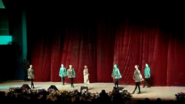 Ярославский КЗЦ.Групповой танец в кельтском стиле смотреть онлайн