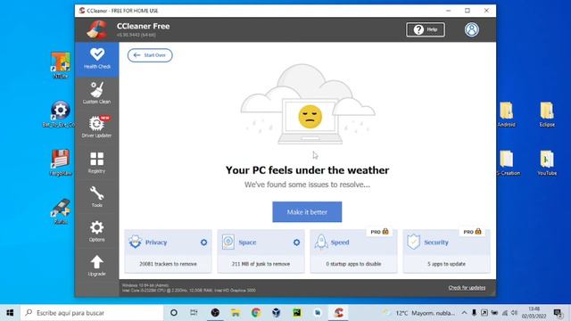 Como usar 🧽CCLEANER 2022 [Windows 10] смотреть онлайн