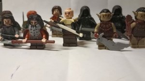 Lego Обзоры! Минифигурки Персонажей из  Фильмов «Властелин Колец» и «Хоббит»