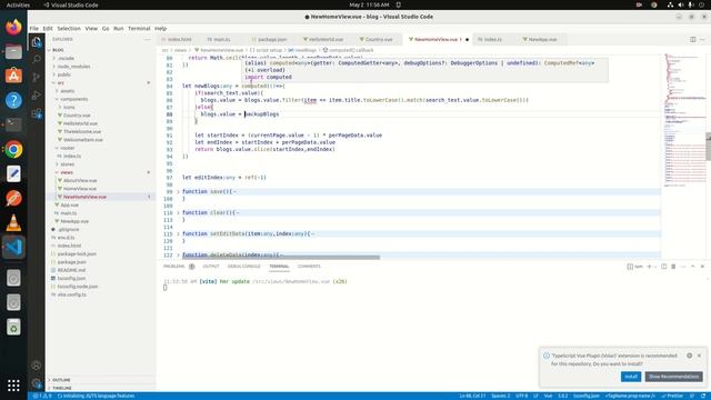 Laravel Vue Bangla Tutorial | Blog Filter Search| Vue 3 with TypeScript | Part 4 смотреть онлайн