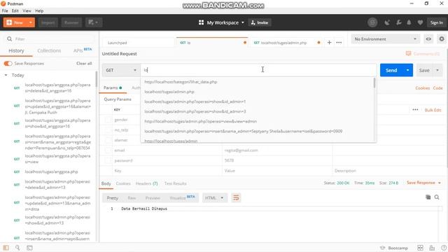 Tugas Pert13 : Tutorial CRUD PHP (Admin, Buku, Anggota) смотреть онлайн