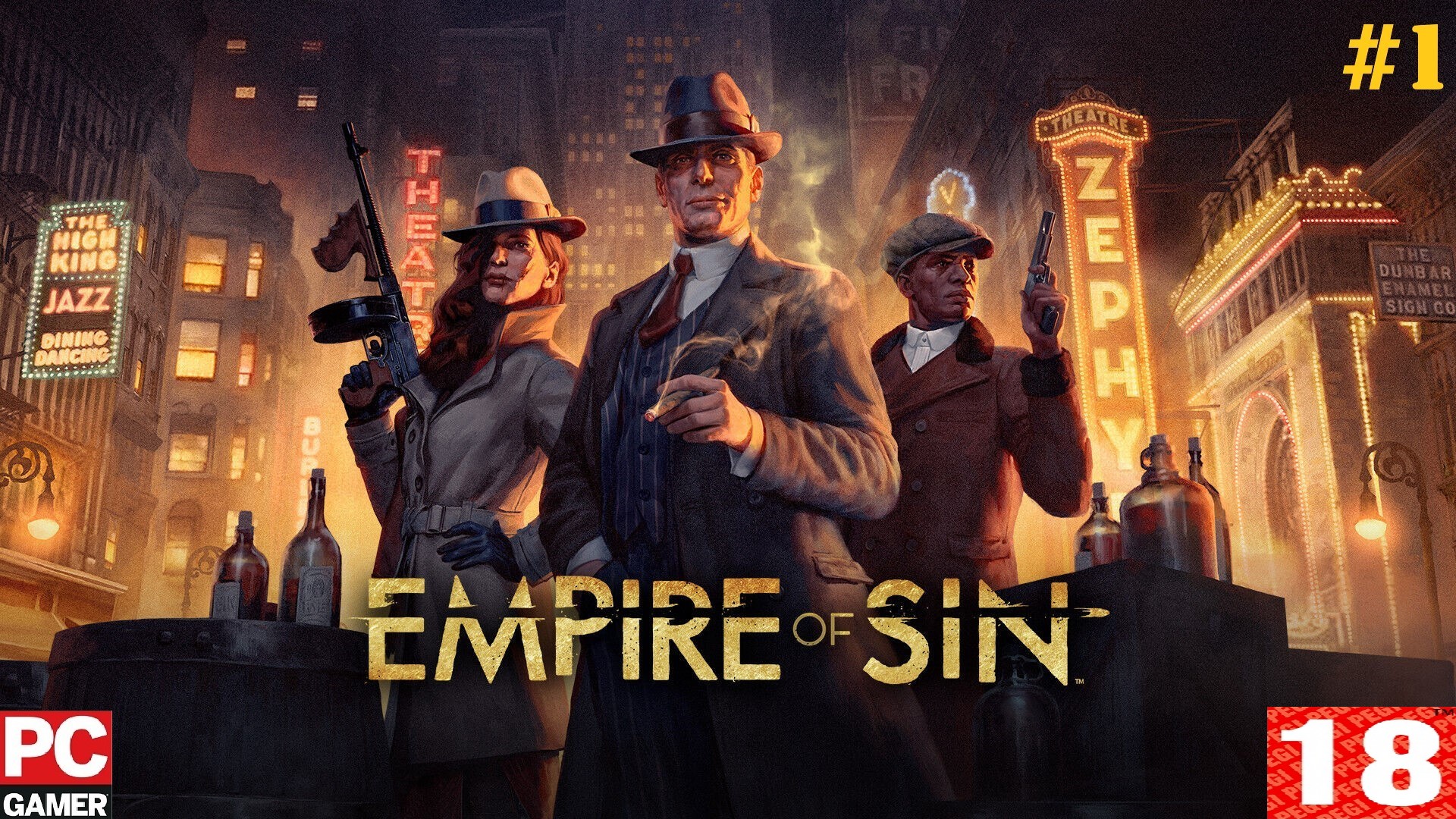 Empire of Sin(PC) - Прохождение #1. (без комментариев) на Русском.